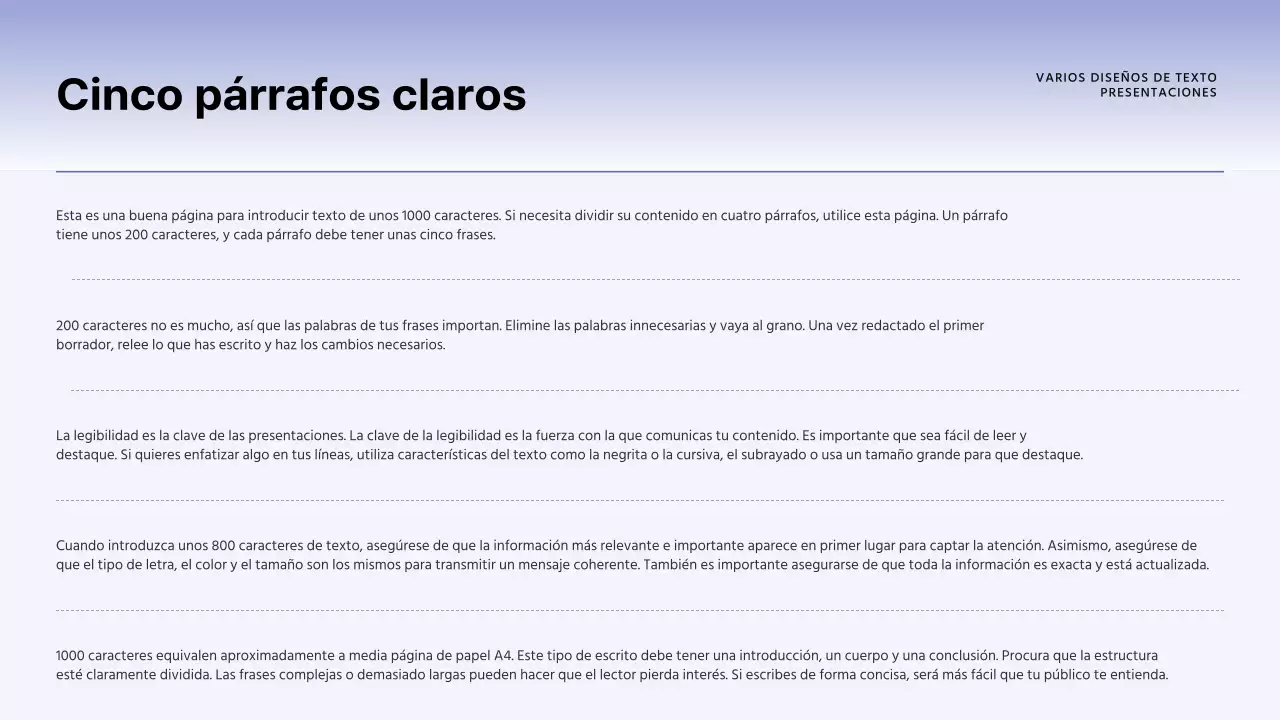 Un sencillo informe empresarial en arco iris y negro
