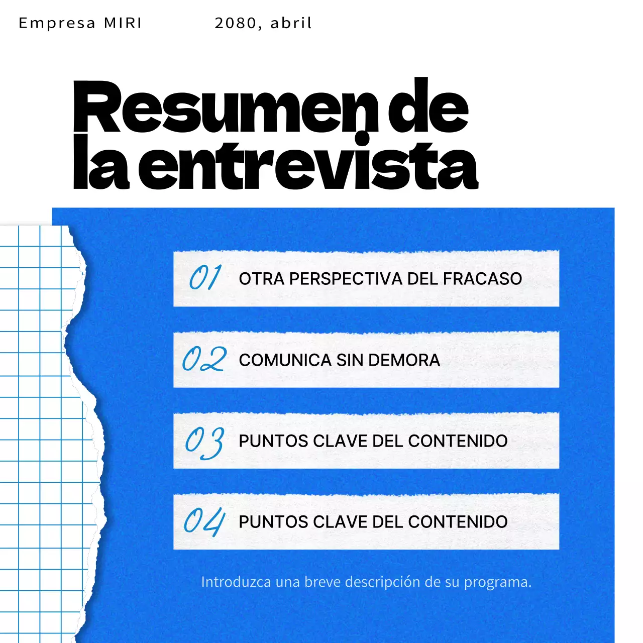 Promover los conciertos de la marcha naranja y azul