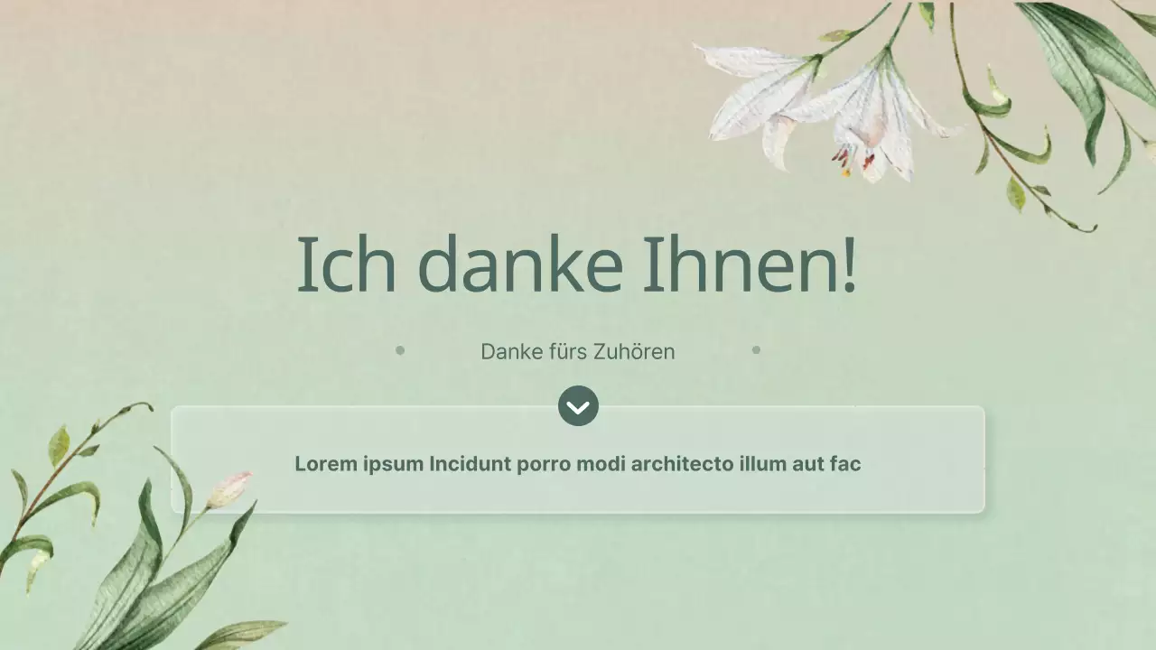 Einfache Winterblumen in rosa und gelber Aufmachung