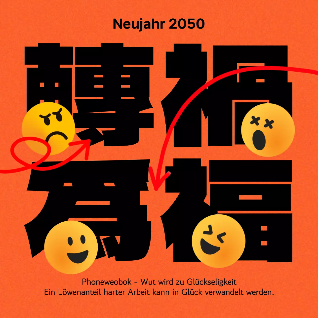 Hervorgehobene Wörter in orange markieren