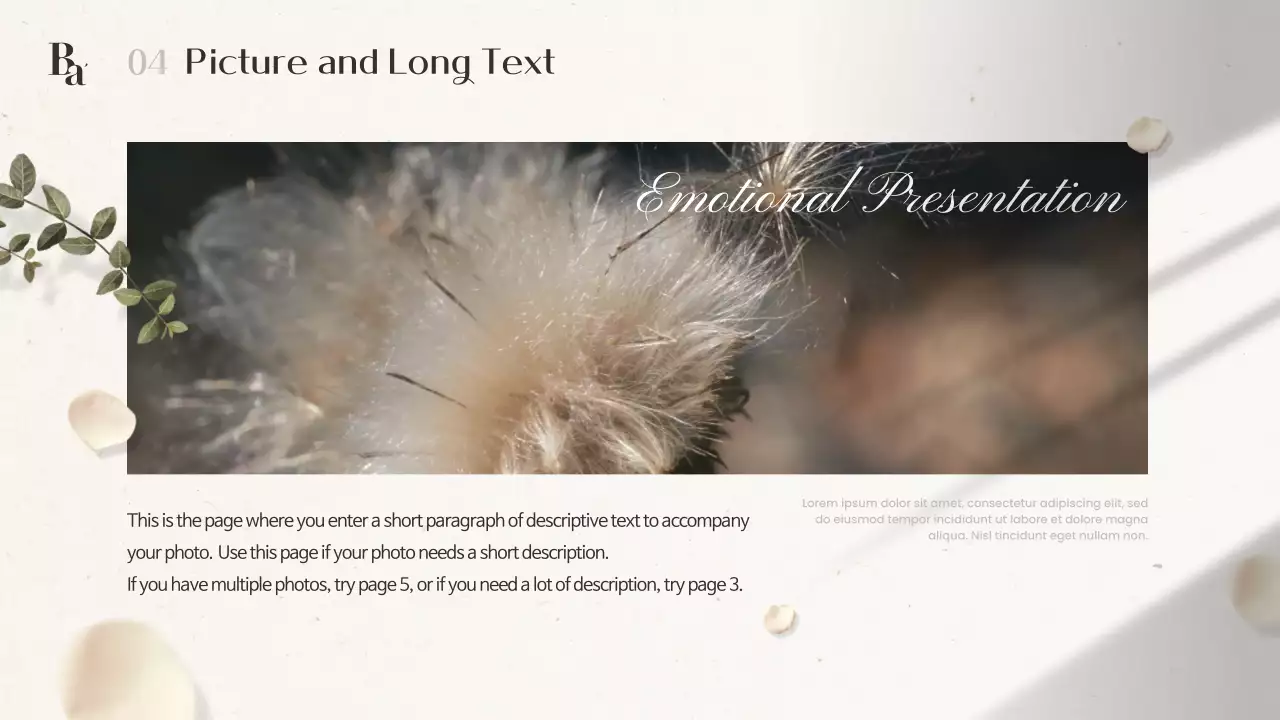 베이지 미니멀 문서 프레젠테이션