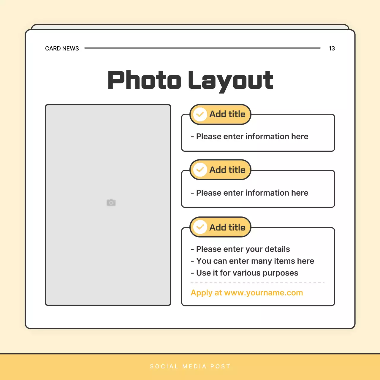 Beige Simple Social Media Newsletter Instagram Carousel
