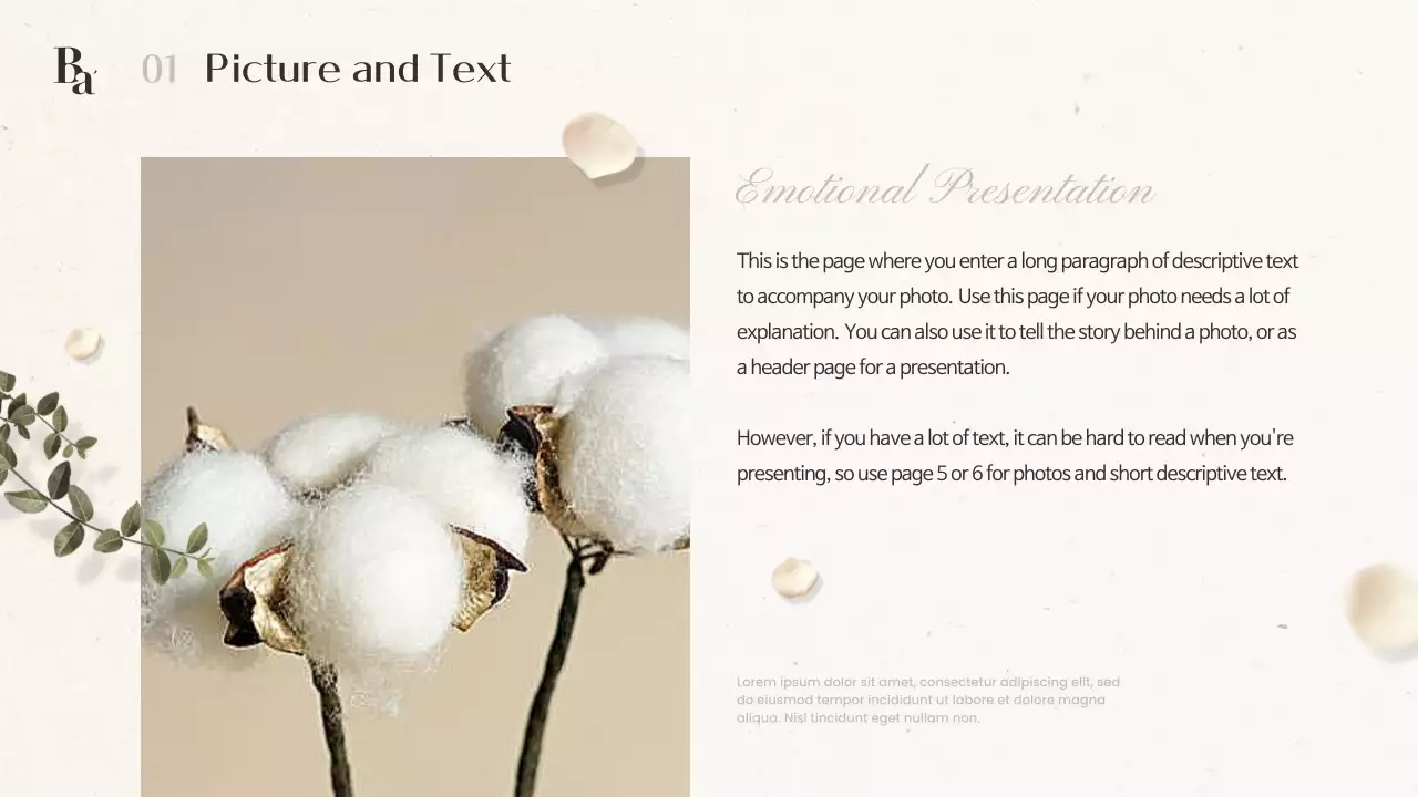 베이지 미니멀 문서 프레젠테이션