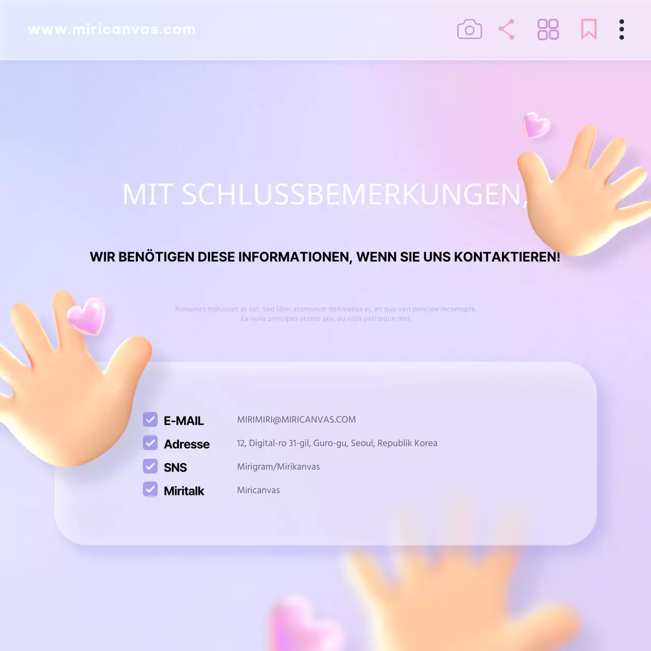 Ein trendiger Hintergrund in mint und rosaÜber die Vorlage