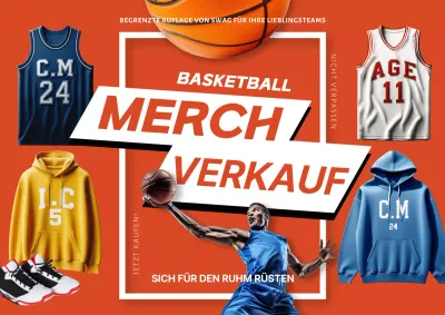 Ein Leitfaden für den trendigen orange-weißen March Madness Sale