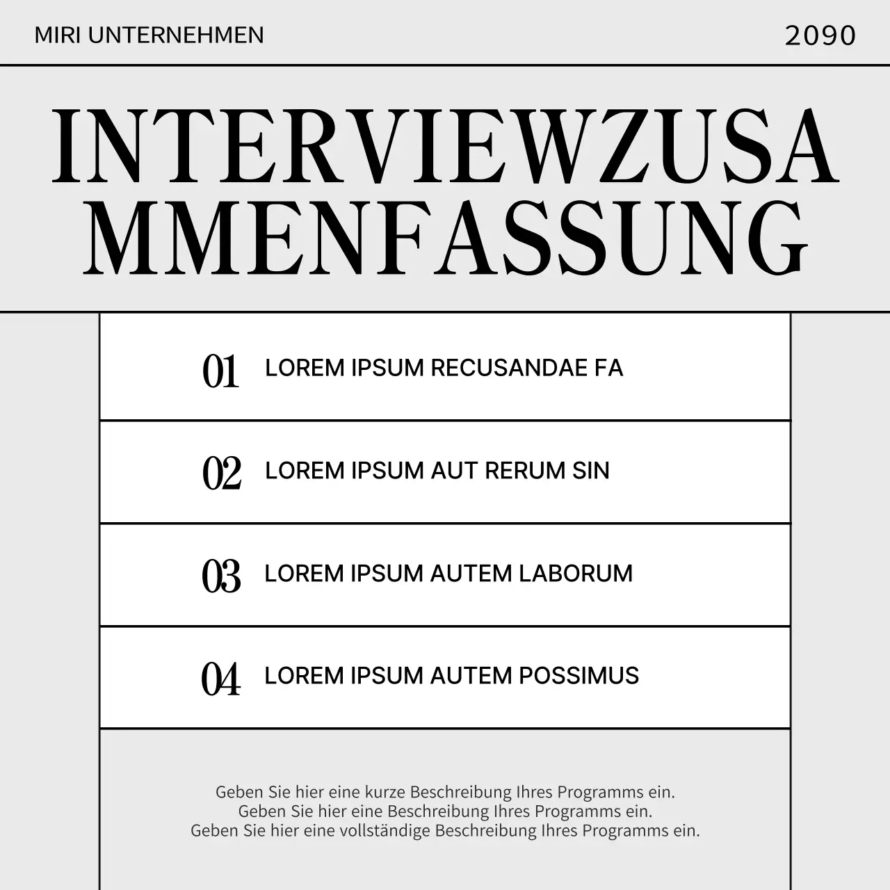 Werbung für ein einfaches Wanderkonzert in Gelb und Schwarz