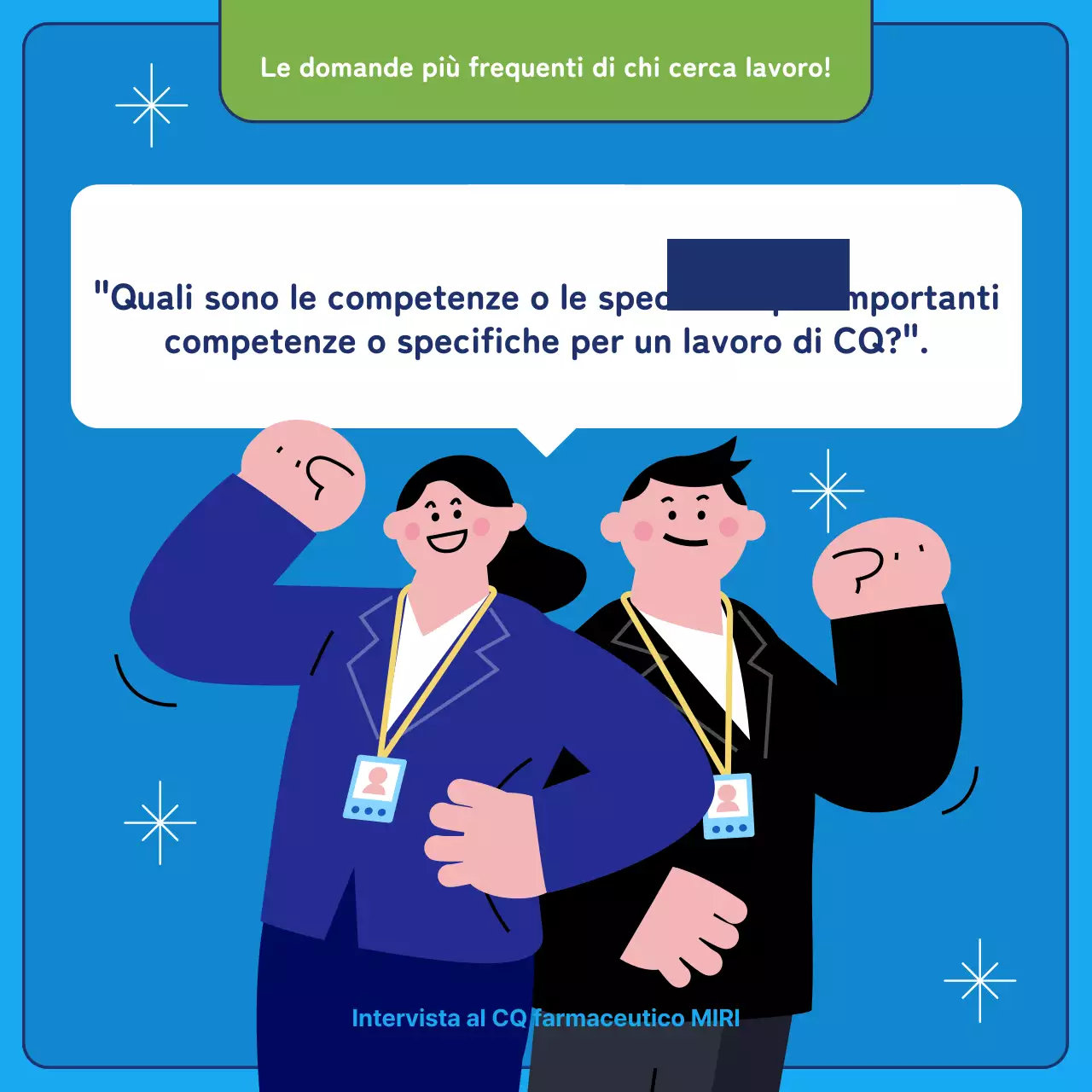 A proposito dell'intervista kitsch in blu e chartreuse