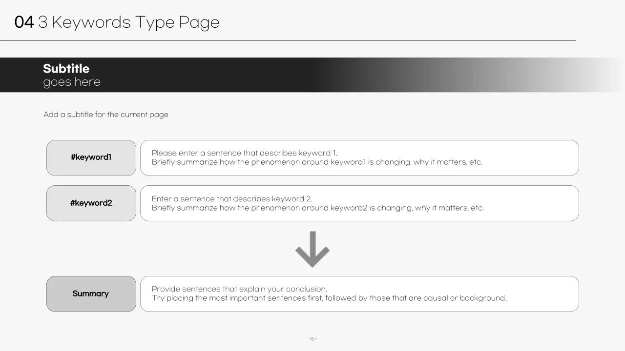 Black Modern Layout Guide Presentation