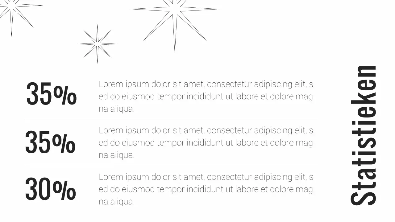 Minimalistisch zakelijk rapport in beige en wit