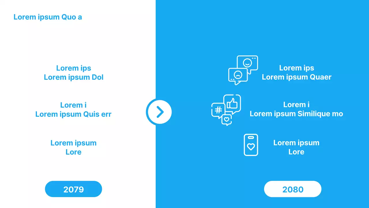 Een eenvoudige lichtblauwe en witte introductie van het winstrapport