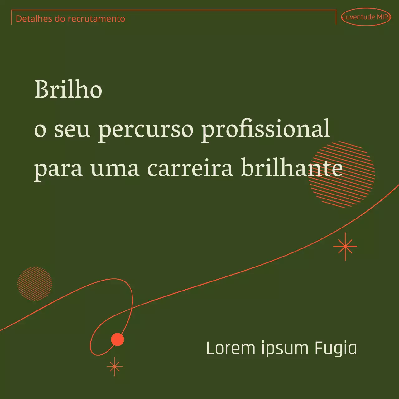 Um guia do utilizador comunitário simples, verde e laranja