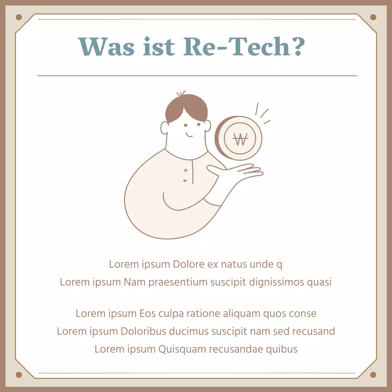 Über die drei Grundsätze der beigen, luxuriösen Finanzen