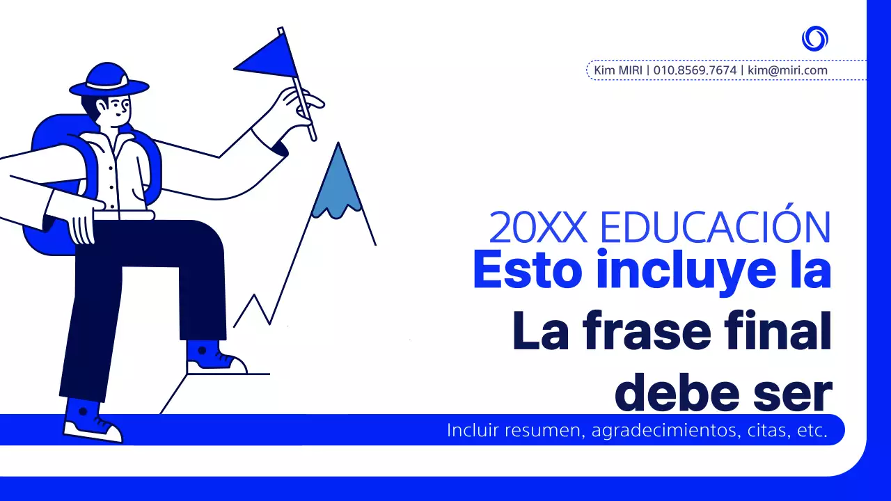 Un moderno informe de ingeniería de drenaje en azul marino y blanco