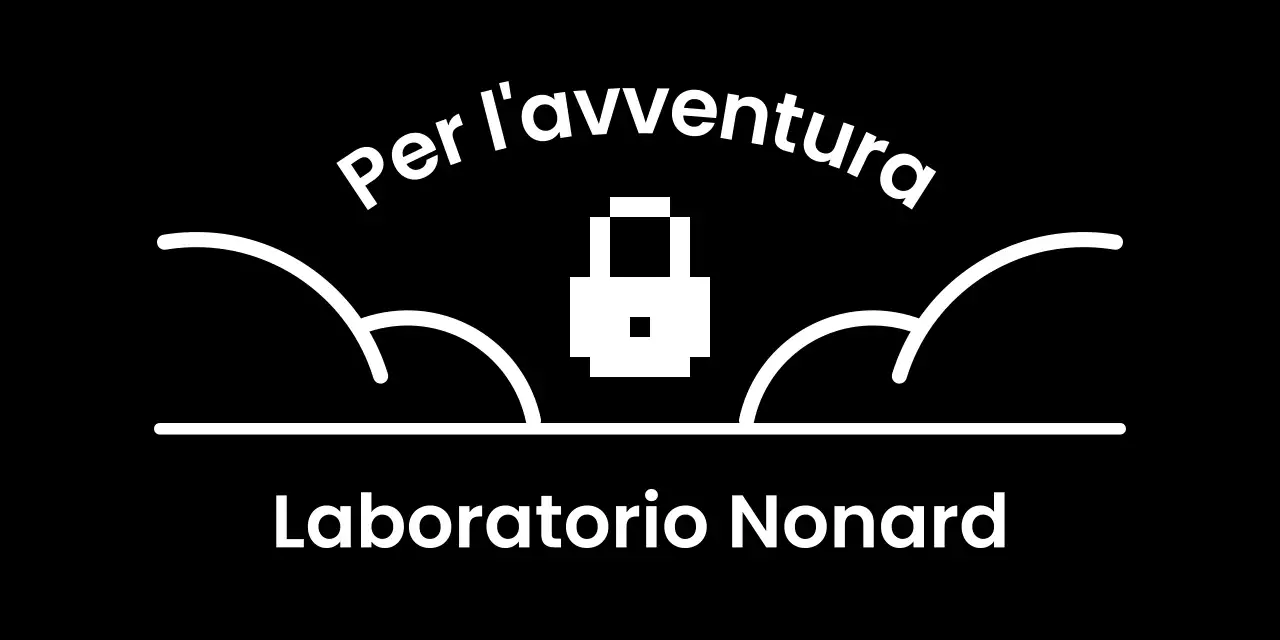 Disegnato con l'illustrazione di un lucchetto tra le nuvole