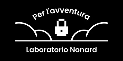 Disegnato con l'illustrazione di un lucchetto tra le nuvole