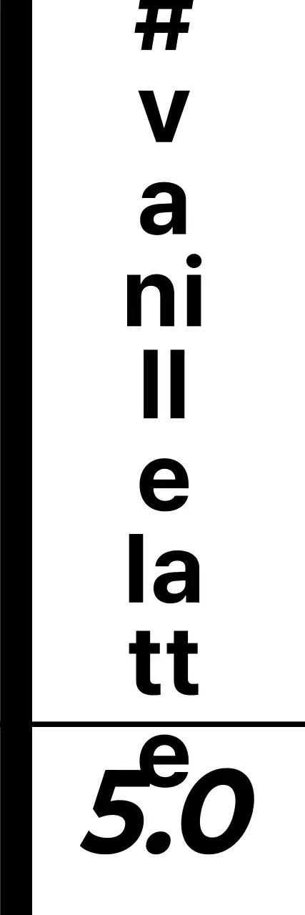 Moderne zwart-wit drankjes en koffie