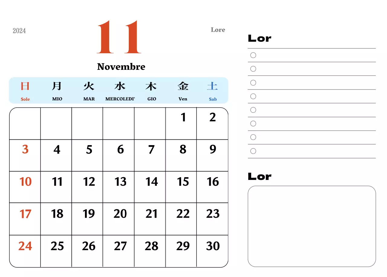 Sottobicchieri retrò rossi e blu calendario della memoria