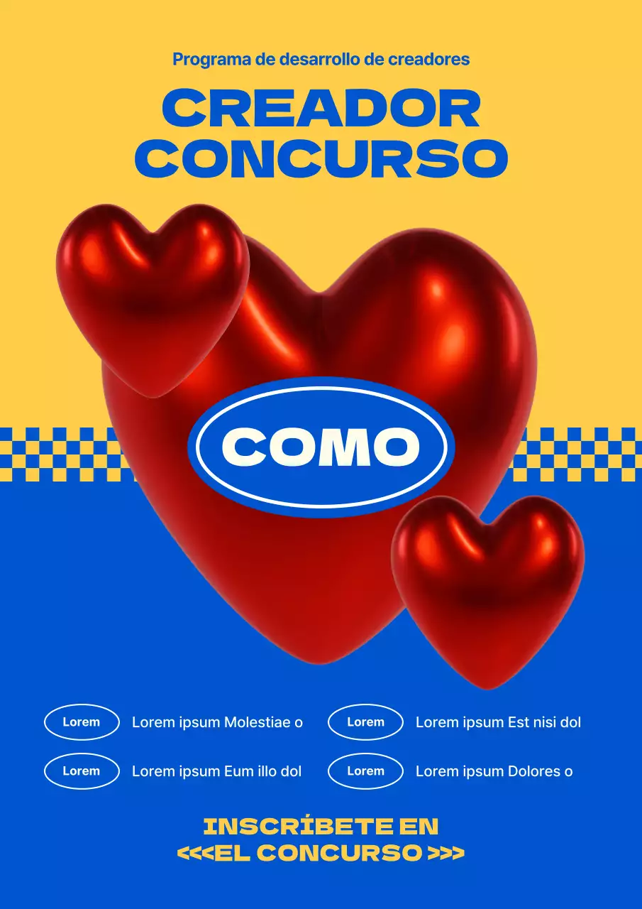 Sobre el programa rojo y azul de desarrollo de creadores modernos