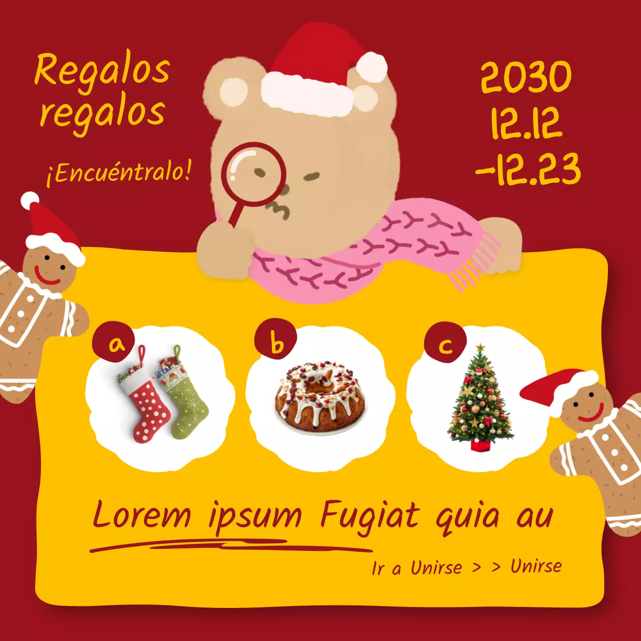 Pop-art de anuncios de eventos de fidelización y descuentos de invierno en azul y amarillo