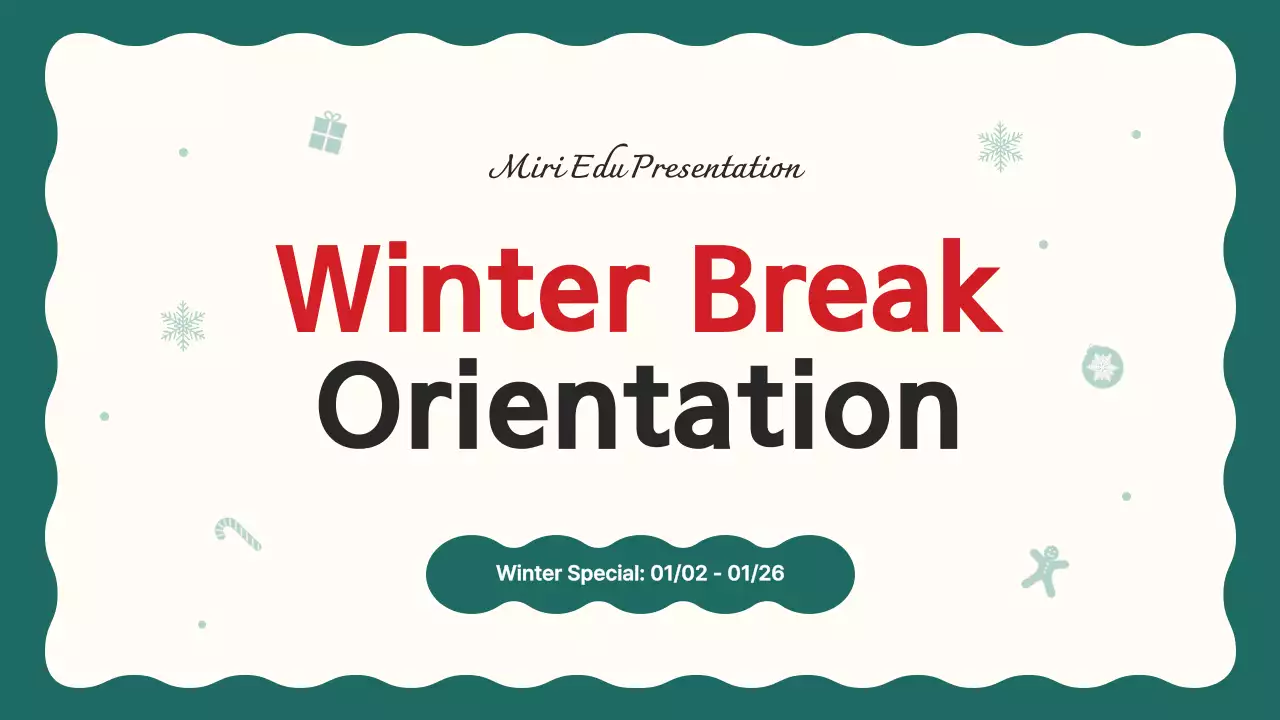 Green Modern Education Guide Presentation