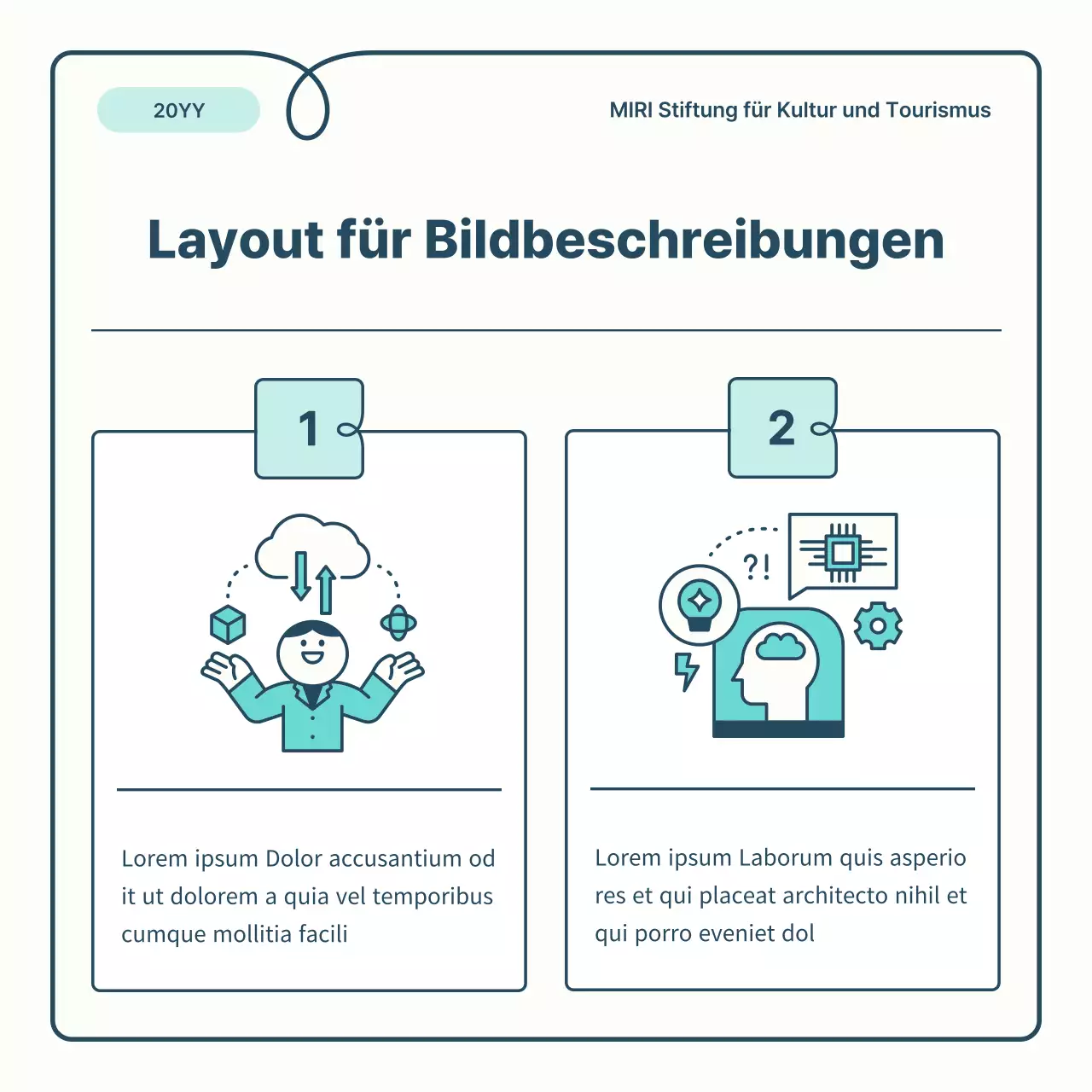 Über die hellblauen und blauen Grundlagen und den hübschen Bericht zur Einstellung von Freiwilligen