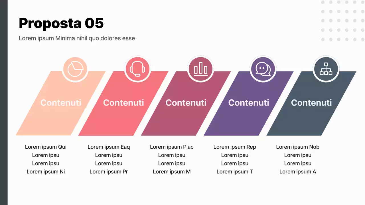 Una moderna idea di processo in viola