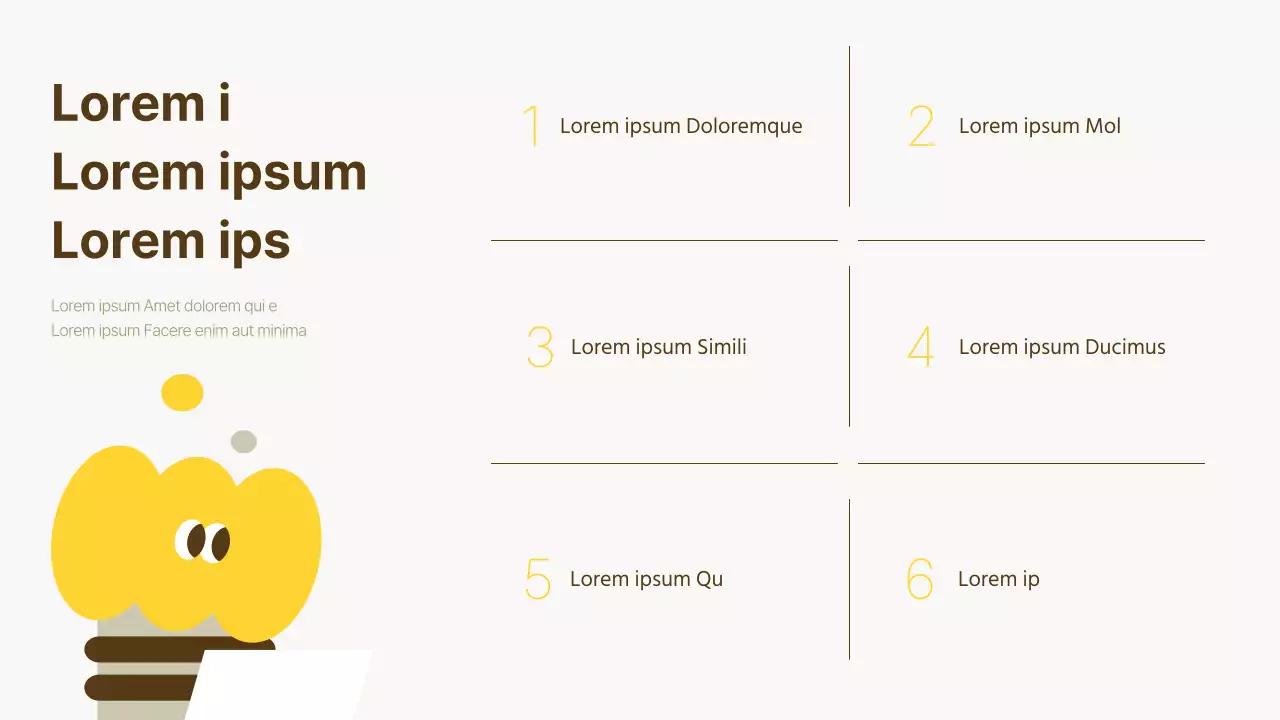 Ein einfacher Leistungsbericht zum Jahresende in Gelb und Beige