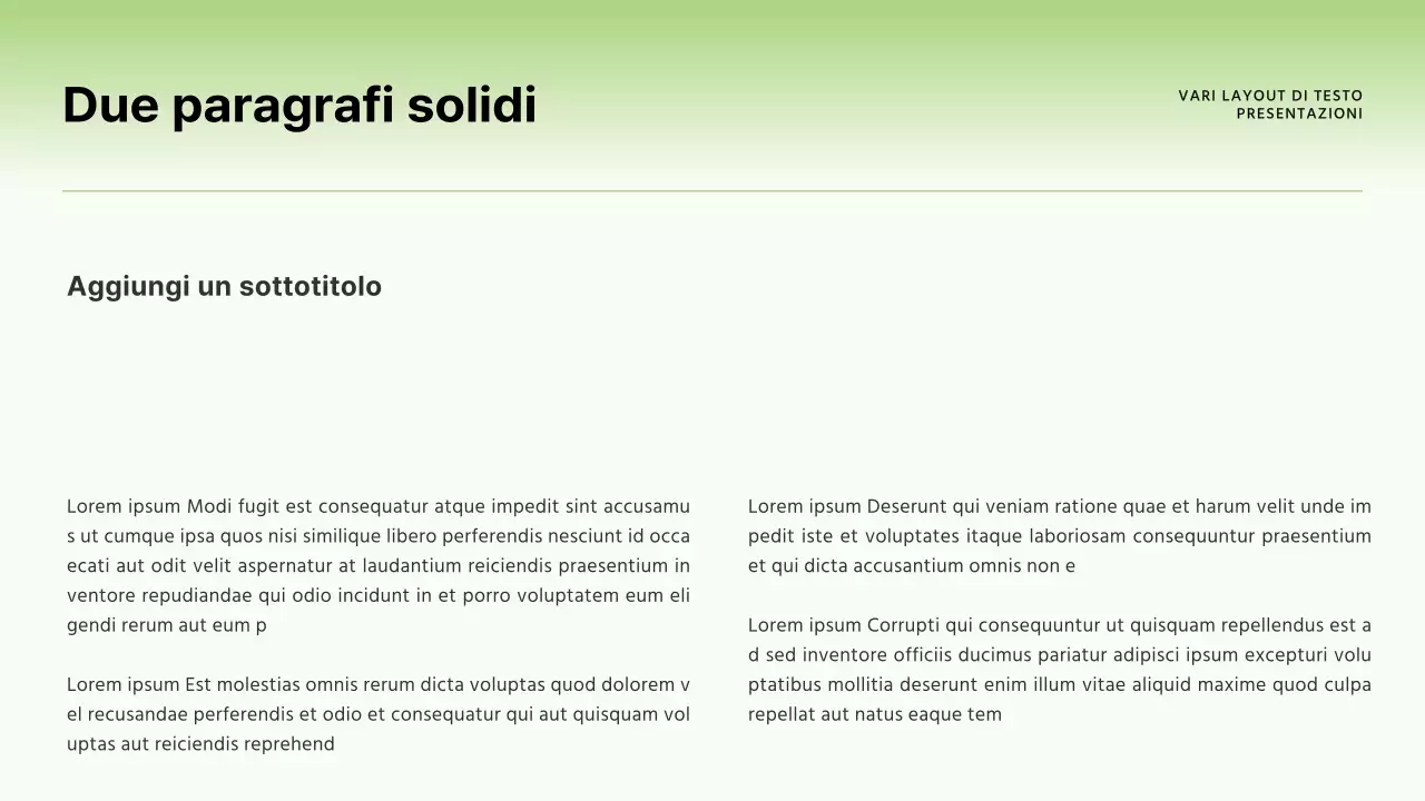 Un semplice rapporto di lavoro in nero e arcobaleno