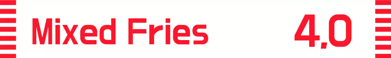 Pengenalan makanan bistro berwarna merah