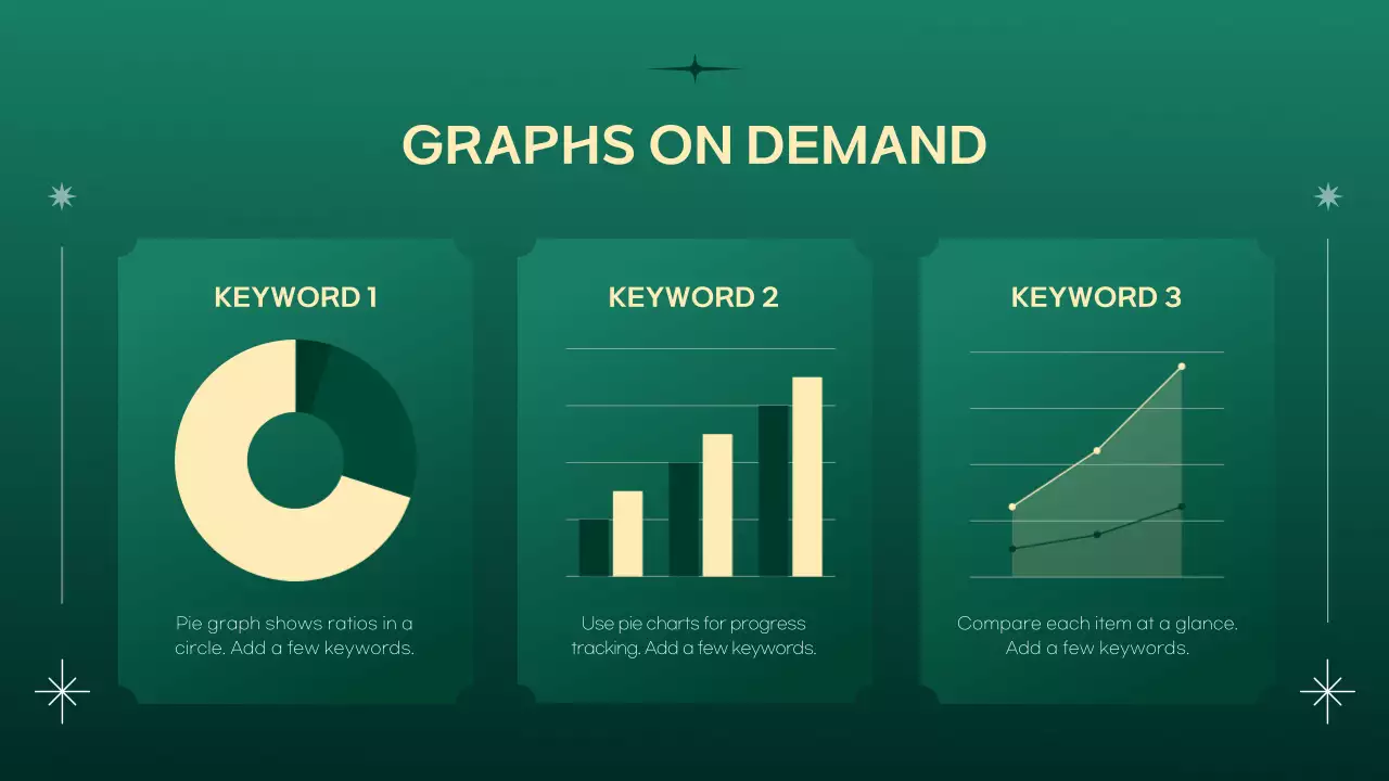 그린 미니멀 크리스마스 이벤트 프레젠테이션