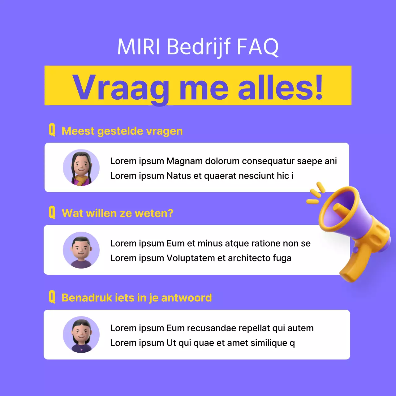 Een eenvoudige 3D merkintroductie in mauve