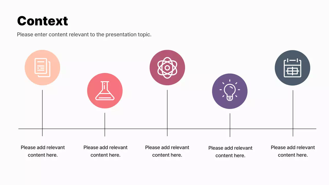 A modern idea process brief in purple