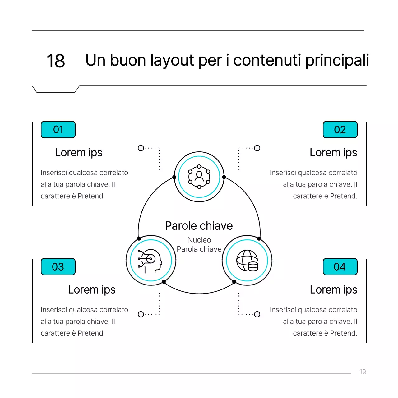 Relazione sul concetto di circuito ingegneristico semplice di colore azzurro