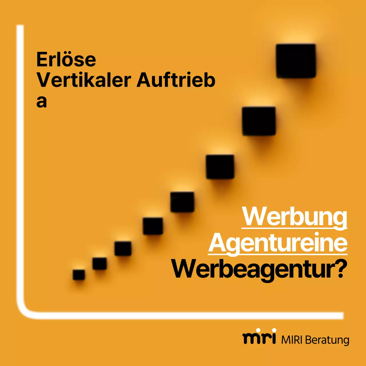 Einfache Beratungsanzeige mit gelbem Hintergrund