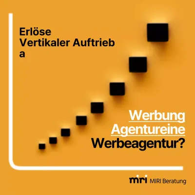 Einfache Beratungsanzeige mit gelbem Hintergrund