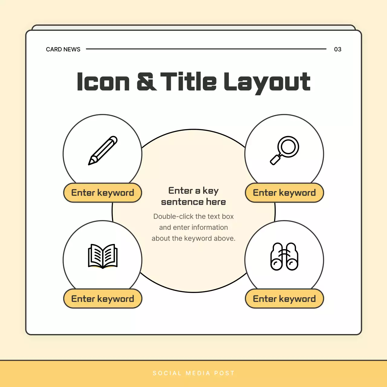 Beige Simple Social Media Newsletter Instagram Carousel