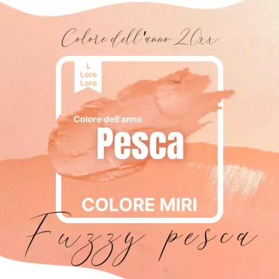 Promuovere un colore pesca di classe con l'arancione