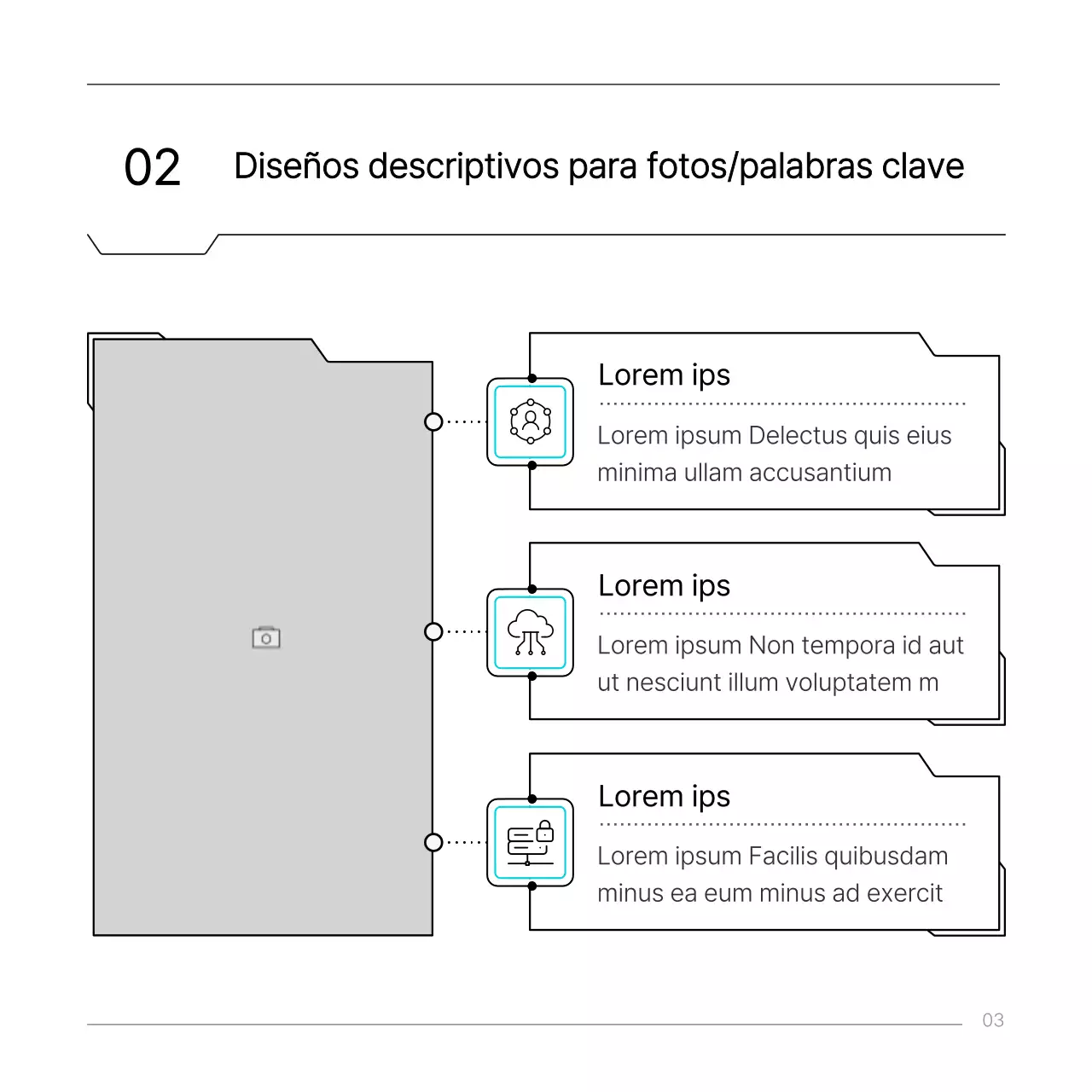 Informe sobre el concepto de circuito de ingeniería simple azul claro
