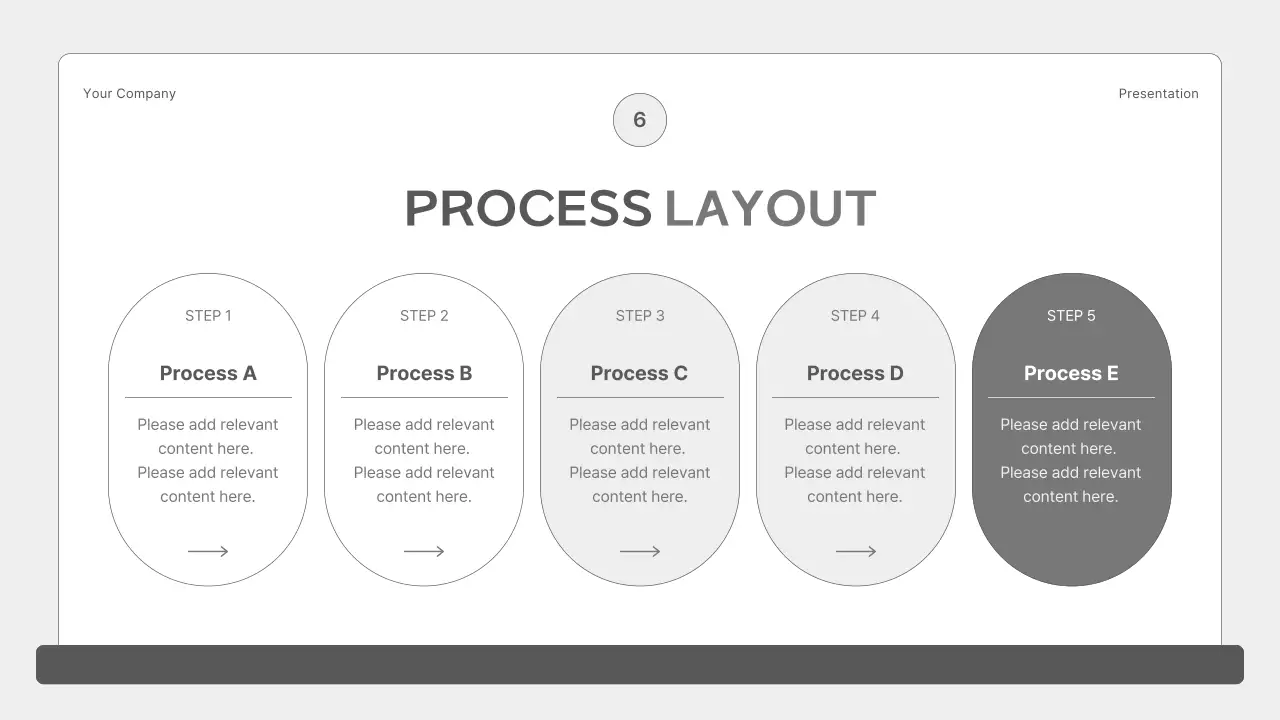 Grey Minimal Business Plan Presentation
