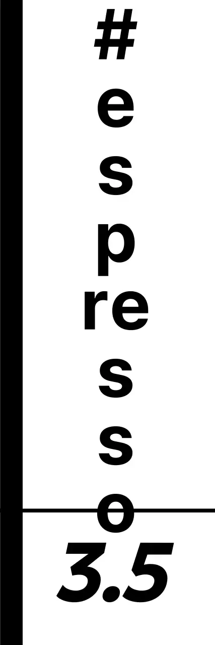 Bevande e caffè moderni in bianco e nero