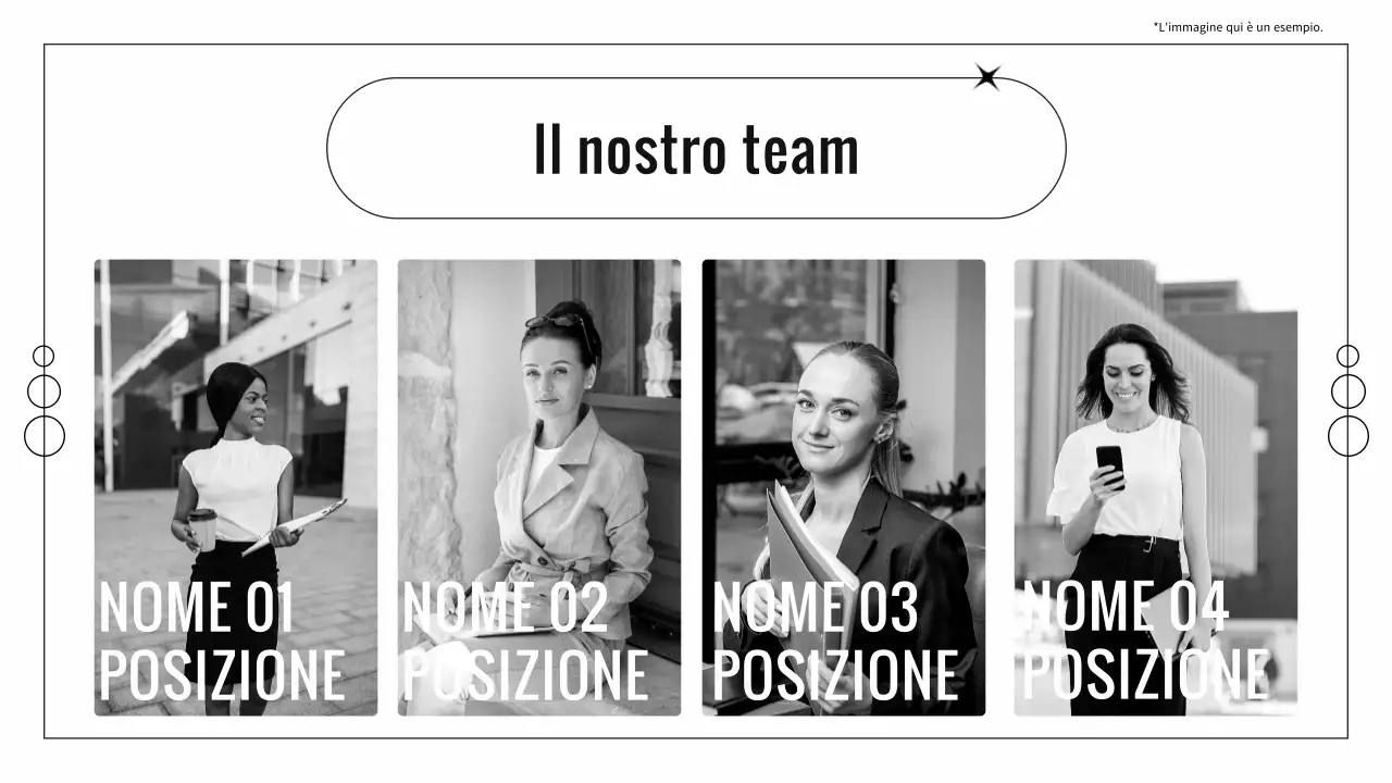 Relazione d'affari minimalista in bianco e beige