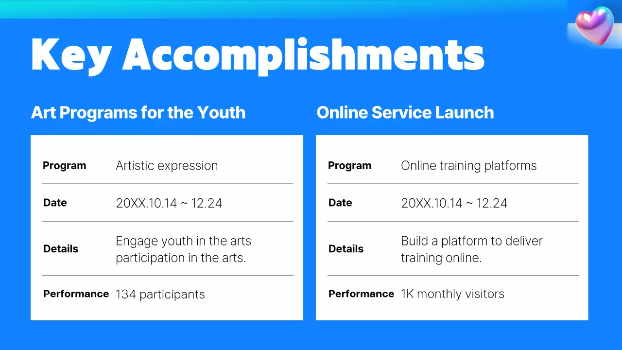 Blue Modern Company Report Document Presentation