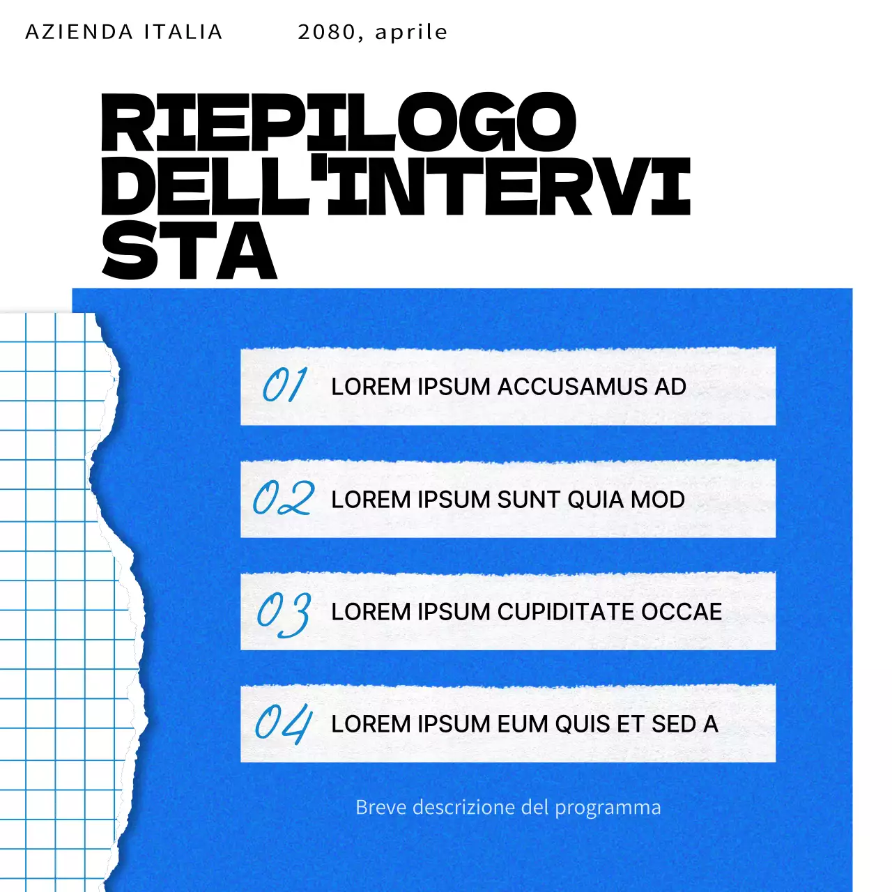 Promuovere i concerti della camminata arancione e blu