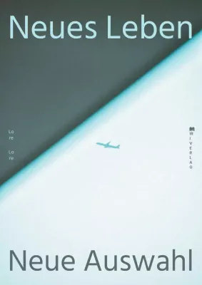 Hellblau minimalistischen Leben Lektionen Buchdeckel