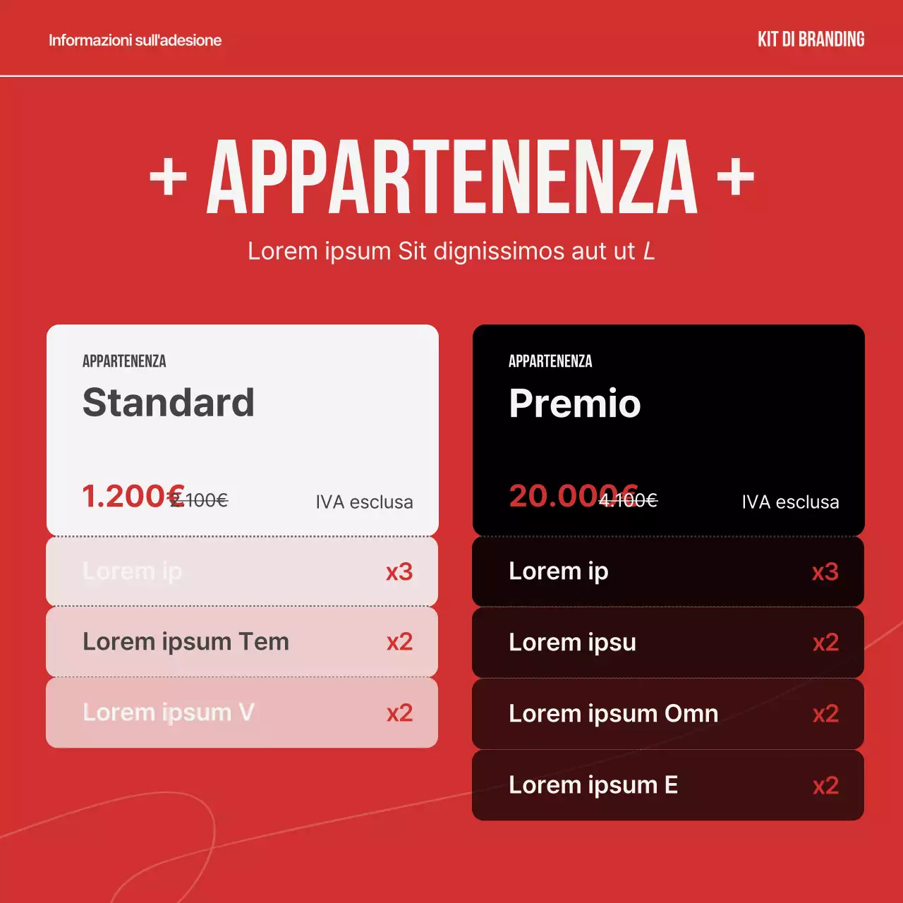 Post del marchio di capelli moderni Red