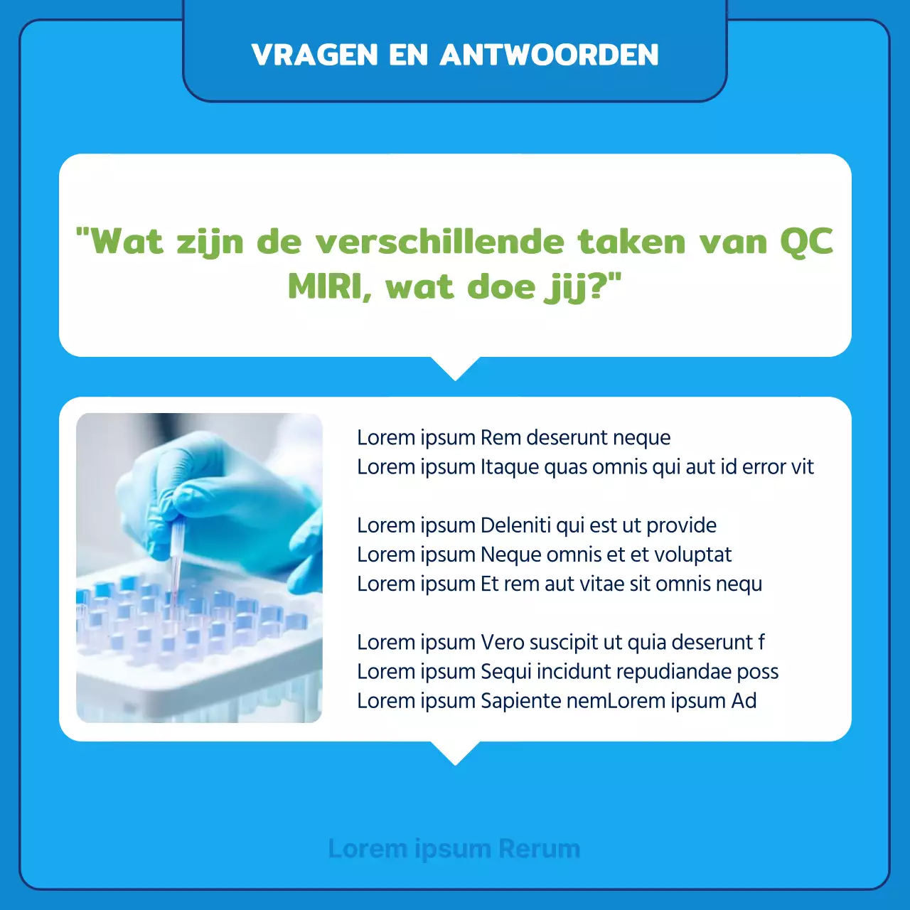 Over het kitscherige blauwe en chartreuse interview met de ambtsdrager