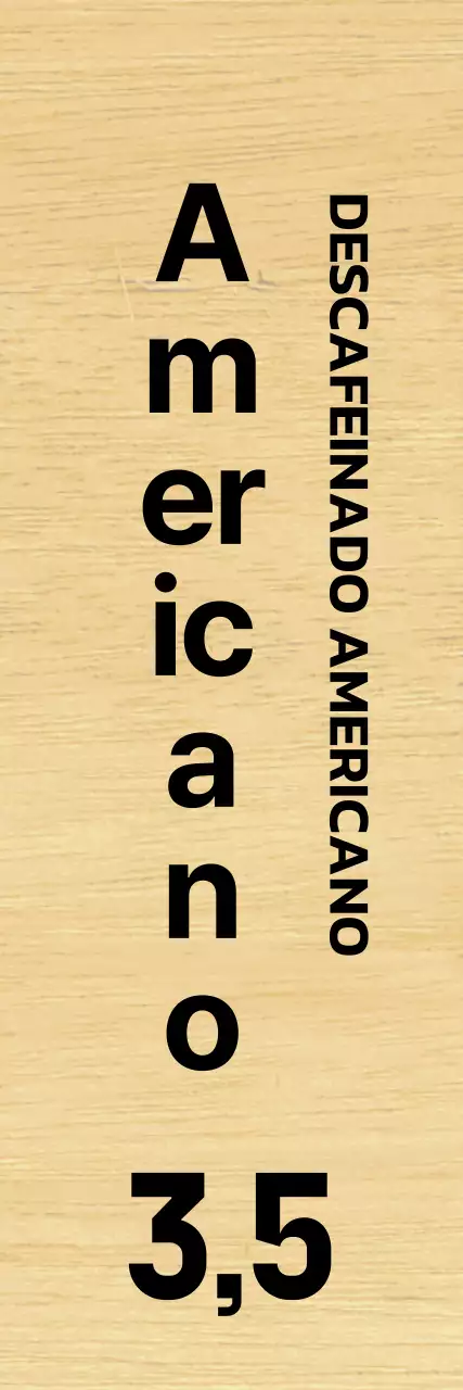 Café con letras negras y detalles en rosa