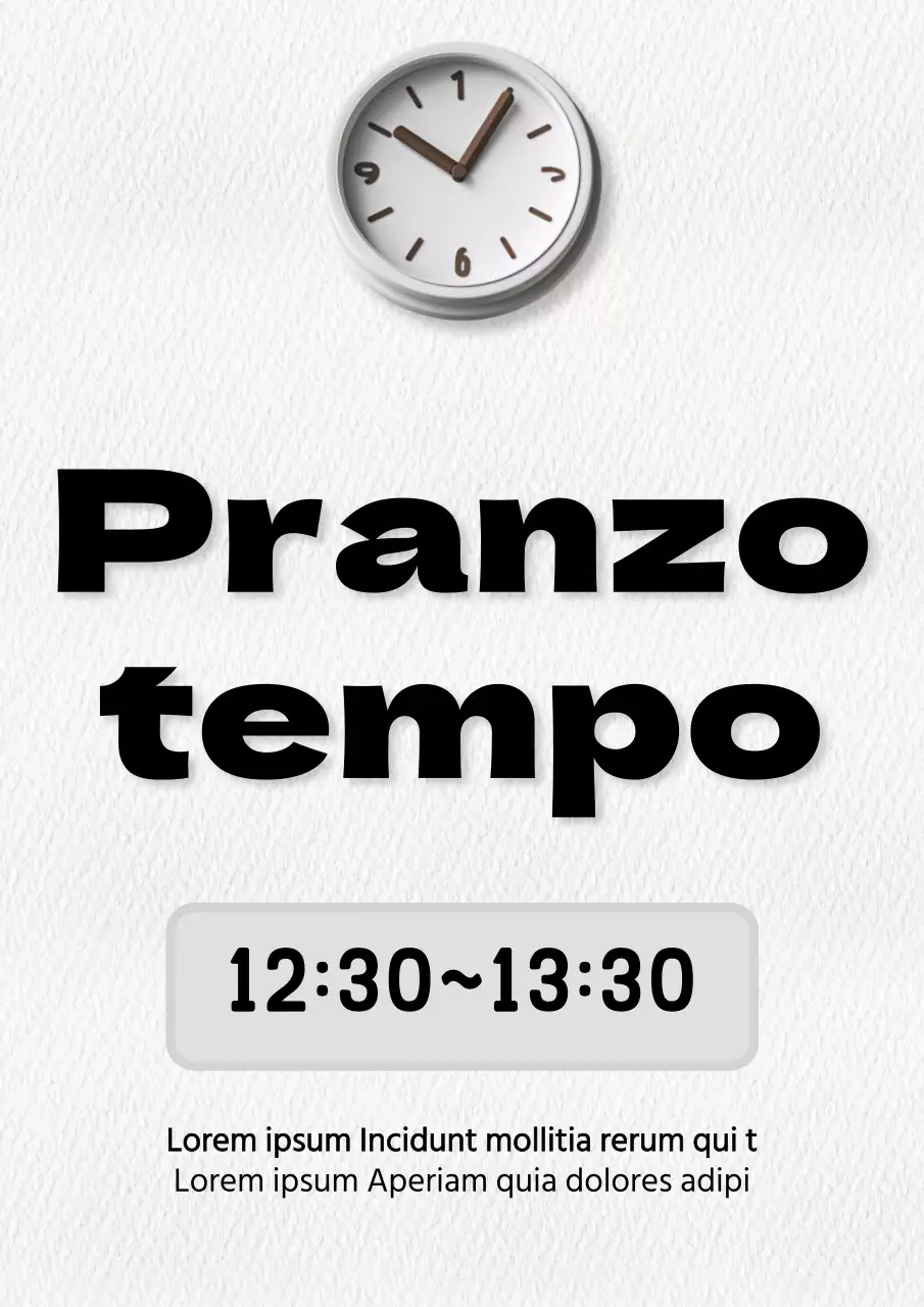 Una semplice guida per il pranzo in bianco e nero