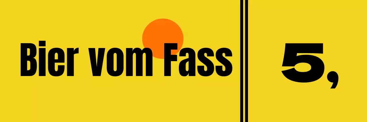 Lebensmittelbeschreibungen mit niedlichen Bierfiguren