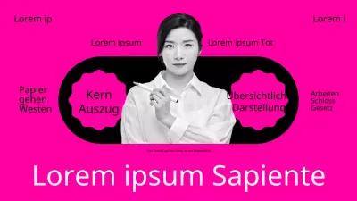 Wie man einen einfachen Bericht in Pink und Schwarz erstellt Tutorials Werbung